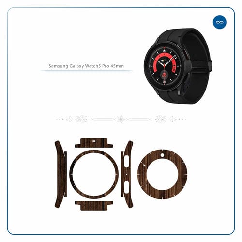 Samsung_Watch5 Pro 45mm_Dark_Walnut_Wood_2
